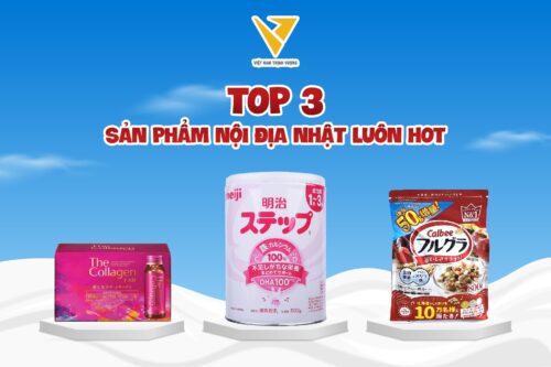 Top 3 sản phẩm nội địa Nhật luôn hot