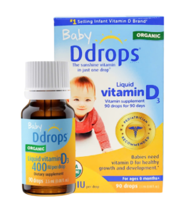 Baby Ddrops Liquid Vitamin D3 400 IU