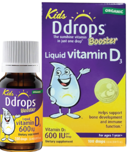 Kids Ddrops Booster Liquid Vitamin D3 600 IU